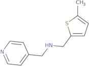 1-(5-Methylthiophen-2-yl)-N-(pyridin-4-ylmethyl)methanamine