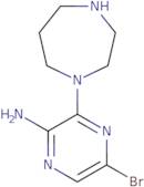 5-Bromo-3-(1,4-diazepan-1-yl)pyrazin-2-amine