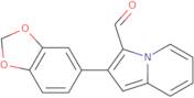 2-(1,3-Benzodioxol-5-yl)indolizine-3-carboxaldehyde