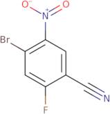 4-Bromo-2-fluoro-5-nitro-benzonitrile