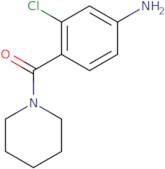 3-Chloro-4-[(piperidin-1-yl)carbonyl]aniline