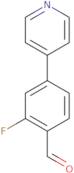 2-Fluoro-4-(pyridin-4-yl)benzaldehyde