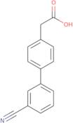 2-(3'-Cyano-[1,1'-biphenyl]-4-yl)acetic acid
