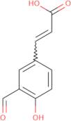 (2E)-3-(3-Formyl-4-hydroxyphenyl)prop-2-enoic acid