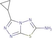 3-Cyclopropyl-[1,2,4]triazolo[3,4-b][1,3,4]thiadiazol-6-amine