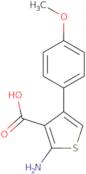 2-Amino-4-(4-methoxyphenyl)thiophene-3-carboxylic acid