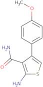 2-Amino-4-(4-methoxyphenyl)thiophene-3-carboxamide