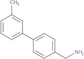 [4-(3-Methylphenyl)phenyl]methanamine