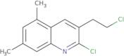 2-Chloro-3-(2-chloroethyl)-5,7-dimethylquinoline