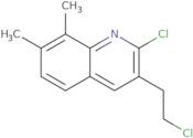 2-Chloro-3-(2-chloroethyl)-7,8-dimethylquinoline