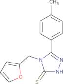 4-(Furan-2-ylmethyl)-5-(4-methylphenyl)-4H-1,2,4-triazole-3-thiol