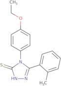 4-(4-Ethoxyphenyl)-5-(2-methylphenyl)-4H-1,2,4-triazole-3-thiol