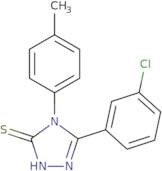 5-(3-Chlorophenyl)-4-(4-methylphenyl)-4H-1,2,4-triazole-3-thiol