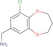 (9-Chloro-3,4-dihydro-2H-1,5-benzodioxepin-7-yl)methanamine