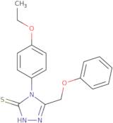 4-(4-Ethoxyphenyl)-5-(phenoxymethyl)-4H-1,2,4-triazole-3-thiol