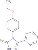 4-(4-Ethoxyphenyl)-5-(pyridin-2-yl)-4H-1,2,4-triazole-3-thiol