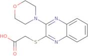 2-{[3-(Morpholin-4-yl)quinoxalin-2-yl]sulfanyl}acetic acid