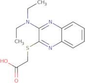 2-{[3-(Diethylamino)quinoxalin-2-yl]sulfanyl}acetic acid