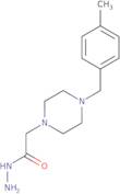 2-{4-[(4-Methylphenyl)methyl]piperazin-1-yl}acetohydrazide