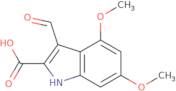 3-Formyl-4,6-dimethoxy-1H-indole-2-carboxylic acid