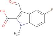 5-Fluoro-3-formyl-1-methyl-1H-indole-2-carboxylic acid