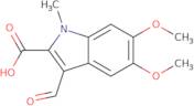 3-Formyl-5,6-dimethoxy-1-methyl-1H-indole-2-carboxylic acid