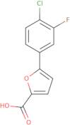 5-(4-Chloro-3-fluorophenyl)-2-furoic acid