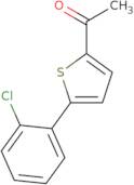 1-[5-(2-Chlorophenyl)thiophen-2-yl]ethan-1-one