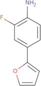 2-Fluoro-4-(furan-2-yl)aniline