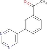 1-[3-(5-Pyrimidinyl)phenyl]ethanone