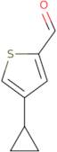 4-Cyclopropylthiophene-2-carbaldehyde