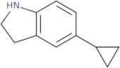 5-Cyclopropyl-2,3-dihydro-1H-indole