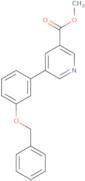 Methyl 5-[3-(benzyloxy)phenyl]nicotinate