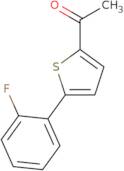 1-[5-(2-Fluorophenyl)thiophen-2-yl]ethan-1-one