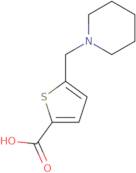 5-(Piperidin-1-ylmethyl)thiophene-2-carboxylic acid