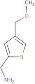 [4-(Methoxymethyl)thiophen-2-yl]methanamine