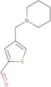 4-(Piperidin-1-ylmethyl)thiophene-2-carbaldehyde