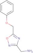 [5-(Phenoxymethyl)-1,2,4-oxadiazol-3-yl]methanamine