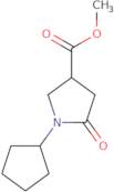 1-Cyclopentyl-5-Oxo-3-Pyrrolidinecarboxylic Acid Methyl Ester