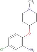 5-Chloro-2-[(1-methylpiperidin-4-yl)oxy]aniline