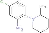 5-chloro-2-(2-methyl-1-piperidinyl)aniline