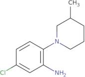 5-Chloro-2-(3-methyl-1-piperidinyl)aniline