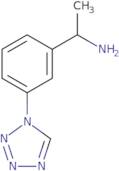 1-[3-(1H-1,2,3,4-Tetrazol-1-yl)phenyl]ethan-1-amine