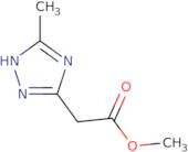 Methyl 2-(3-methyl-1H-1,2,4-triazol-5-yl)acetate