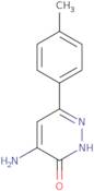 4-Amino-6-(4-methylphenyl)pyridazin-3(2(H))-one