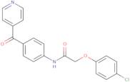 2-(4-Chlorophenoxy)-N-(4-isonicotinoylphenyl)-acetamide