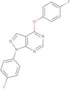 4-(4-Fluorophenoxy)-1-(4-fluorophenyl)-1H-pyrazolo[3,4-d]pyrimidine