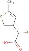 2-Fluoro-2-(5-methylthiophen-3-yl)acetic acid