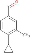 4-Cyclopropyl-3-methylbenzaldehyde