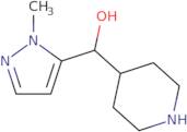 (1-Methyl-1H-pyrazol-5-yl)(piperidin-4-yl)methanol